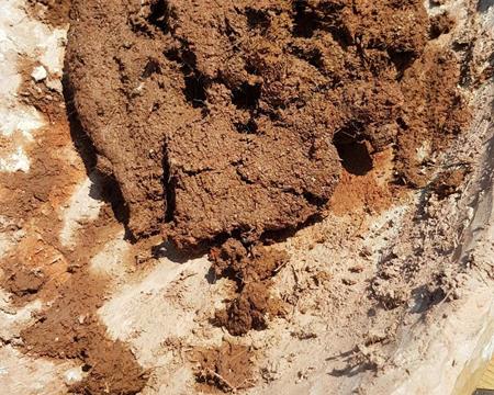 Guss einer Bienenkorbglocke in Stolzemburg