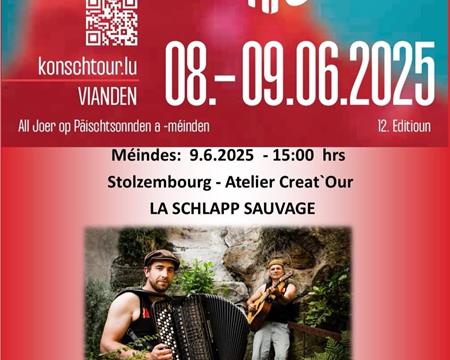 KonschTour- Vianden naar Stolzembourg